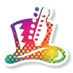 Polka Dot Spectrum Top Hat