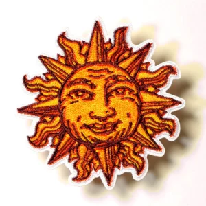 Skeptic Sun Embroidered Patch