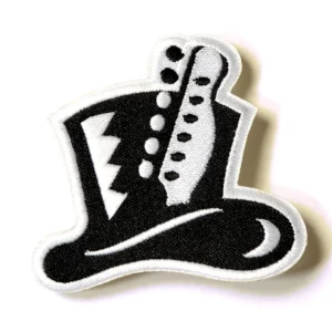 Top Hat Embroidered Patch