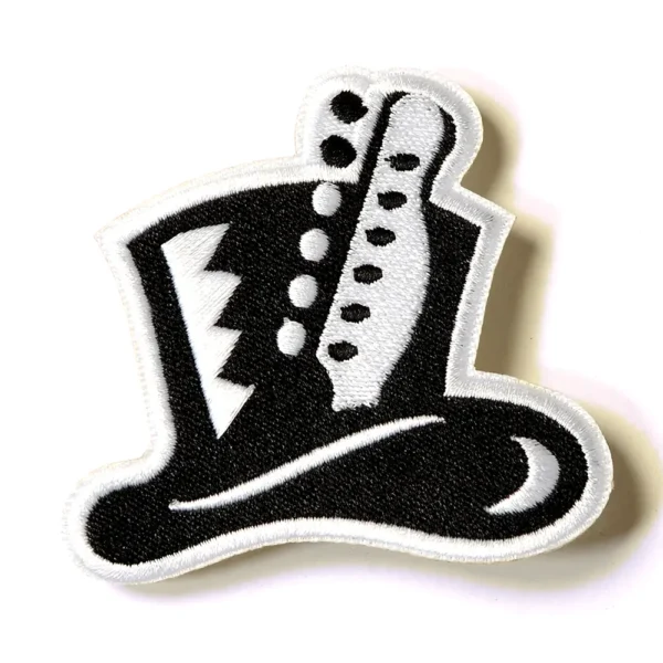 Top Hat Embroidered Patch
